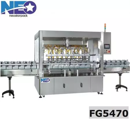 máquina de enchimento líquido de 8 cabeças